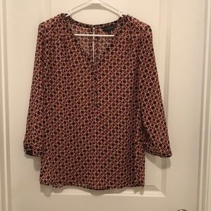 The Limited 3/4 length sleeve blouse